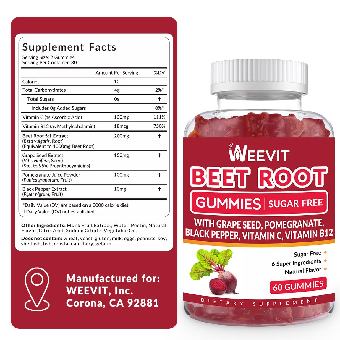 Beet Root Gummies L783828