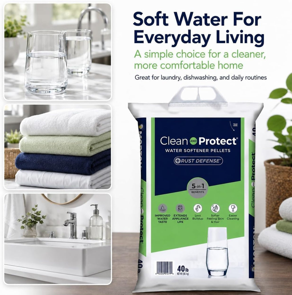 Water Softener Salt 40 lb Crystal I1960