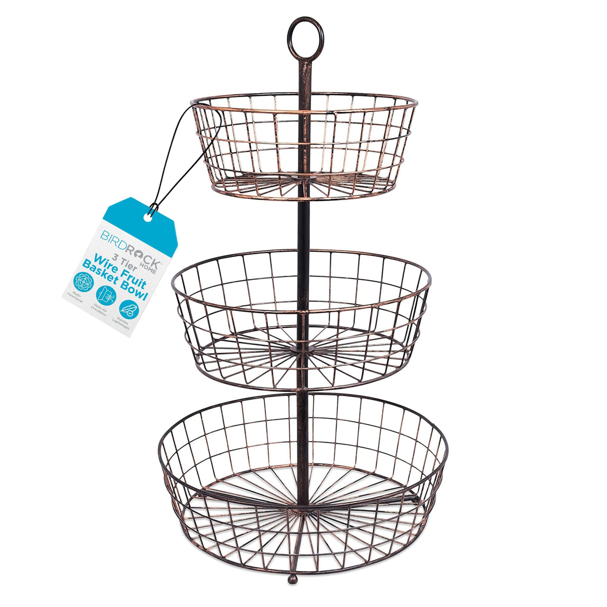 3 Tier Wire Fruit Basket U58877