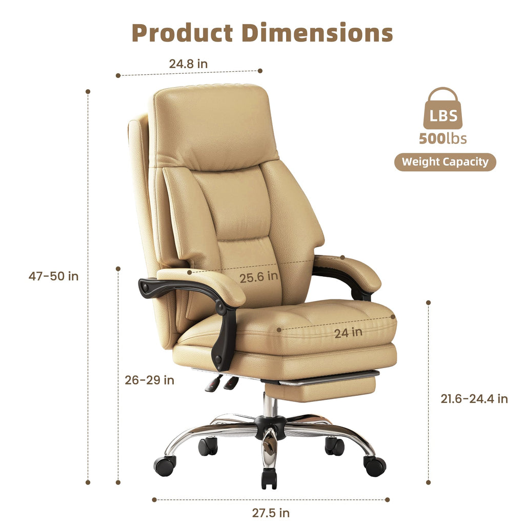 High Back Computer Chair with Soft Cushion K323