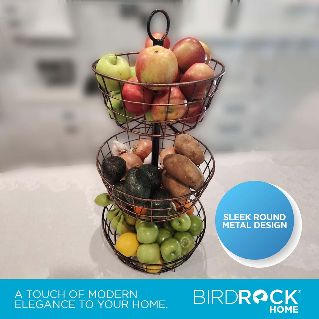 3 Tier Wire Fruit Basket U58877