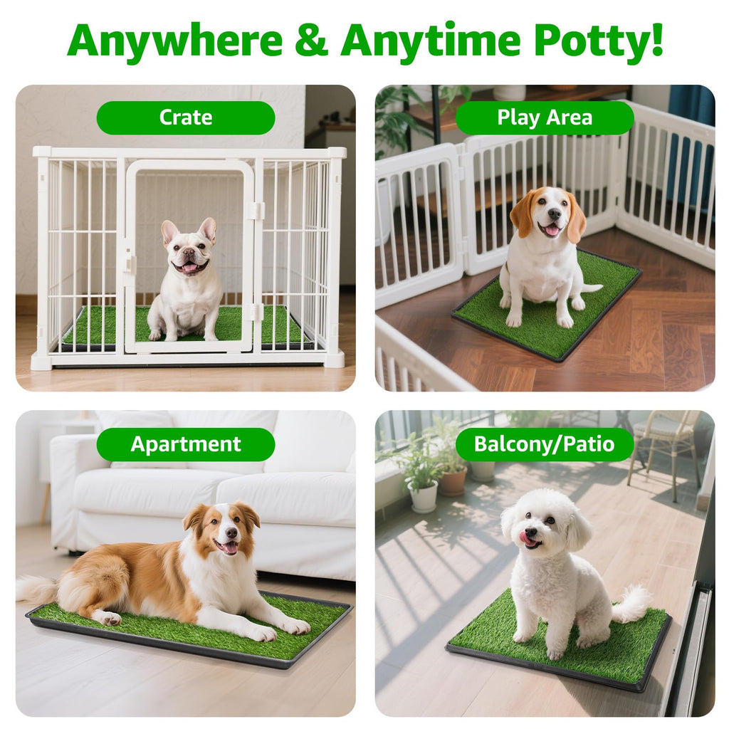 Portable Dog Grass Pad with Tray V67740