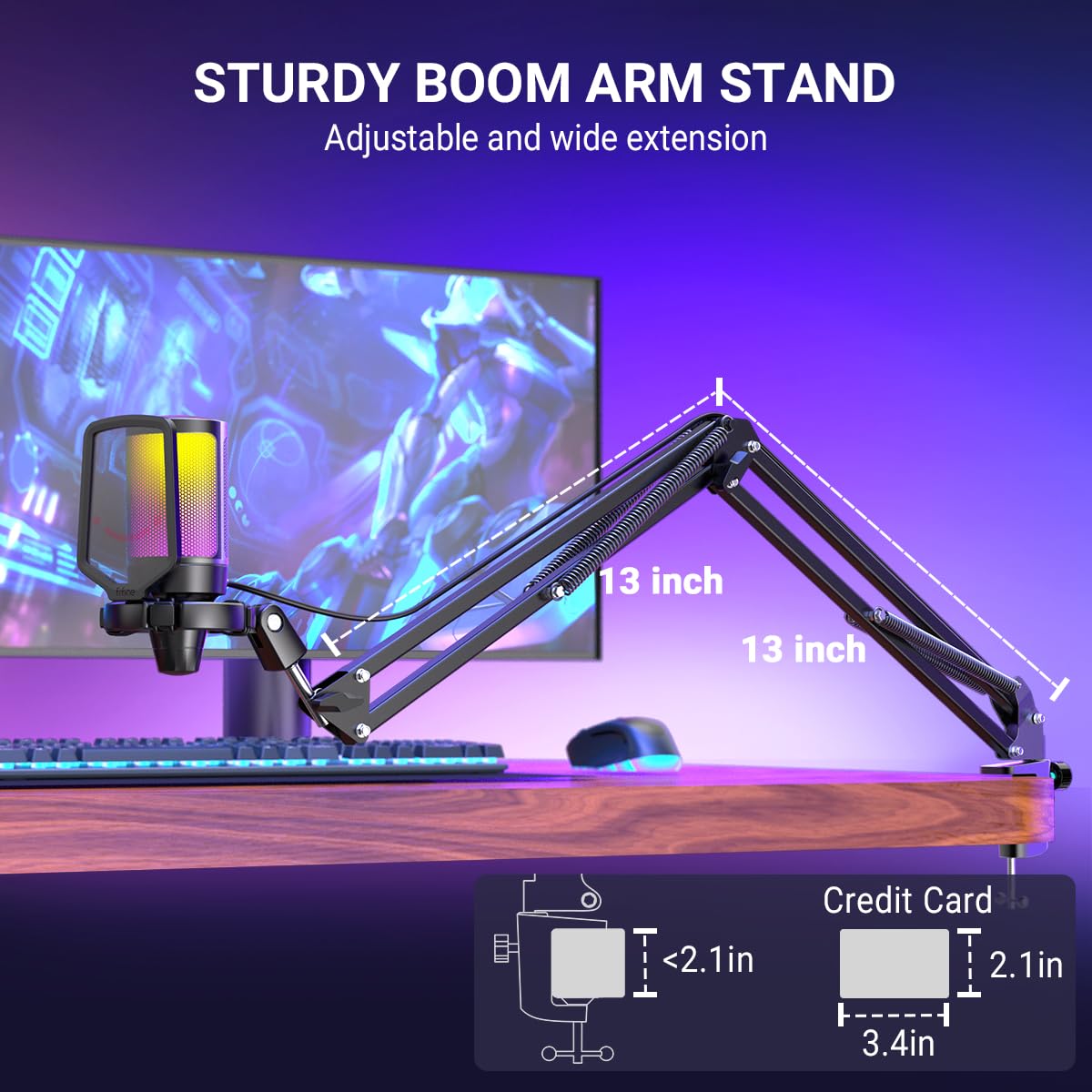 USB Gaming Microphone Kit T3060
