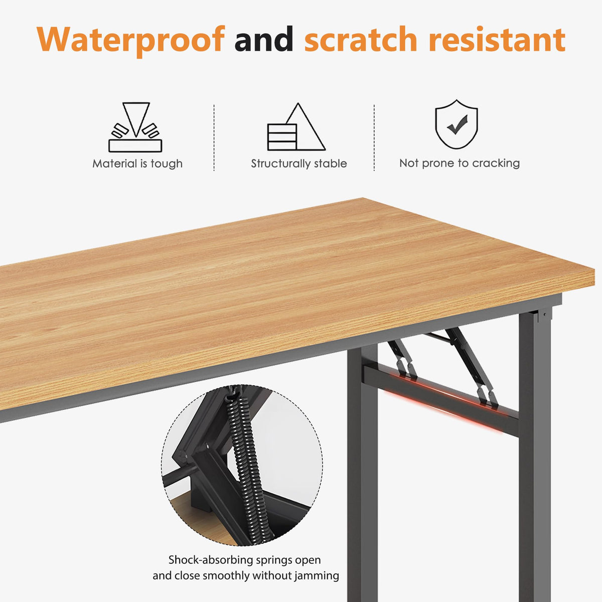 54.3 Inch Folding Computer Desk H181