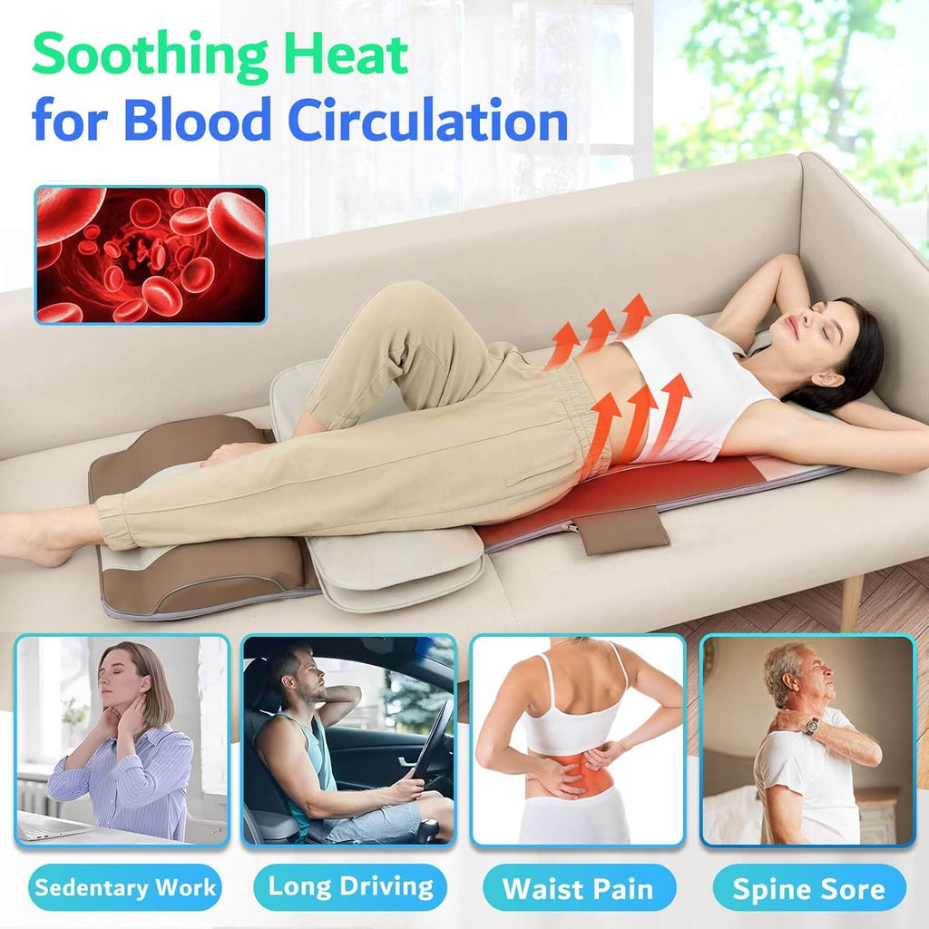 Full Body Massage Mat with Heat J865