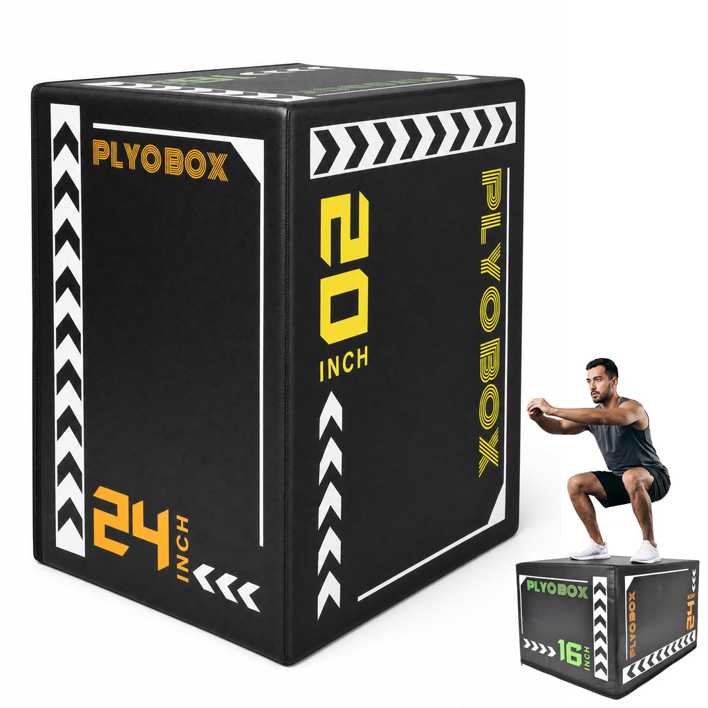 3-in-1 Foam Plyometric Jump Box B76921