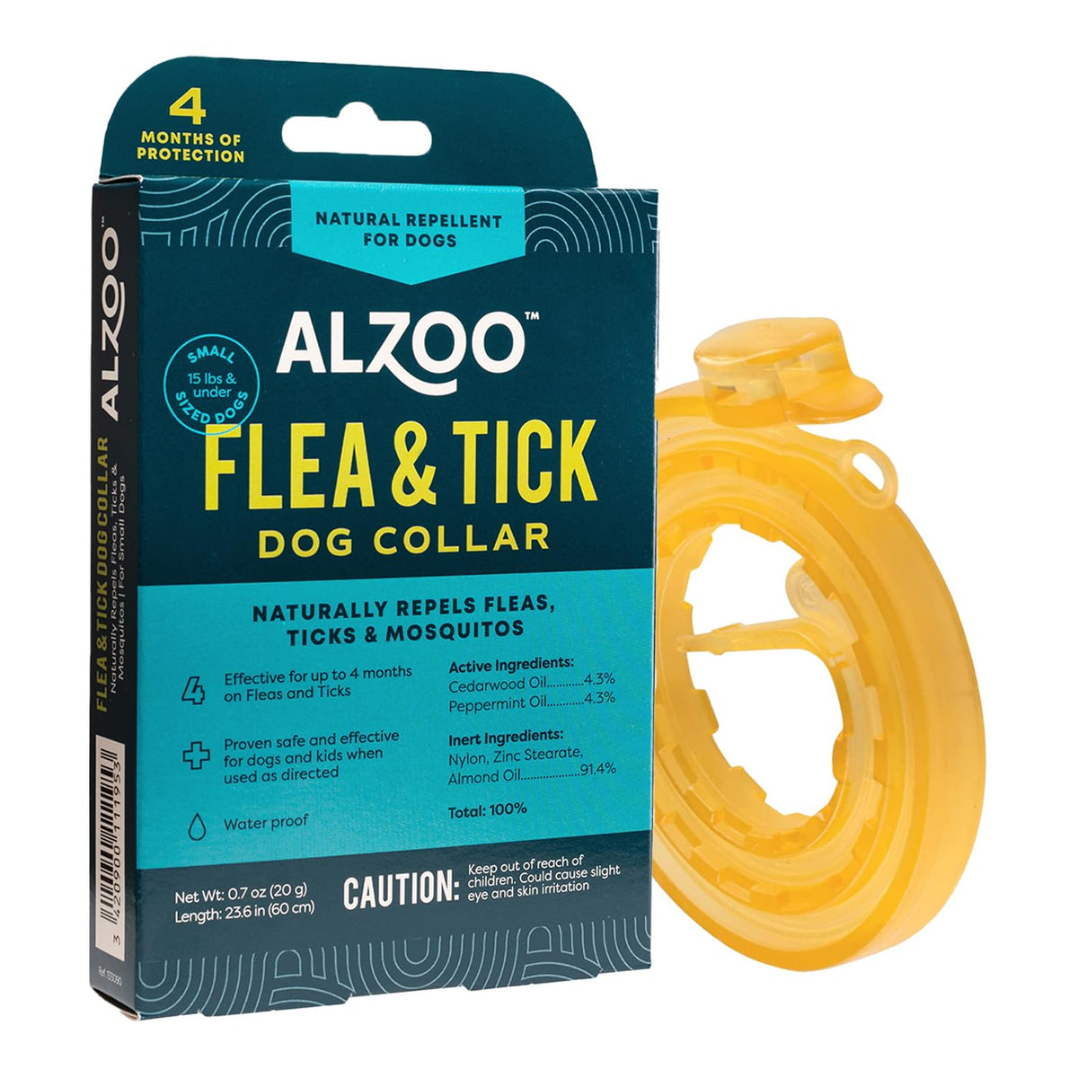 Plant-Based Flea & Tick Dog Collar for Small-Sized Dogs H619
