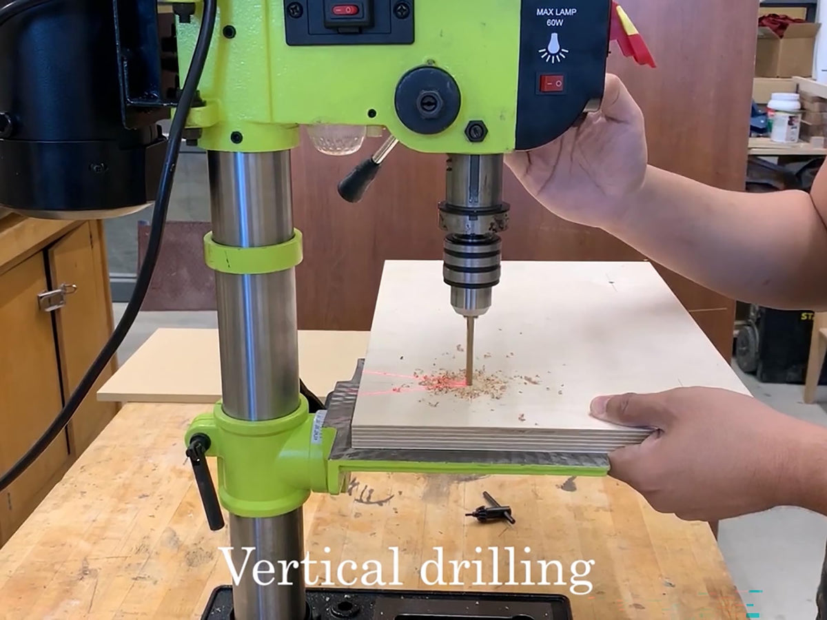 10-Inch 5-Speed Benchtop Drill Press Q42208