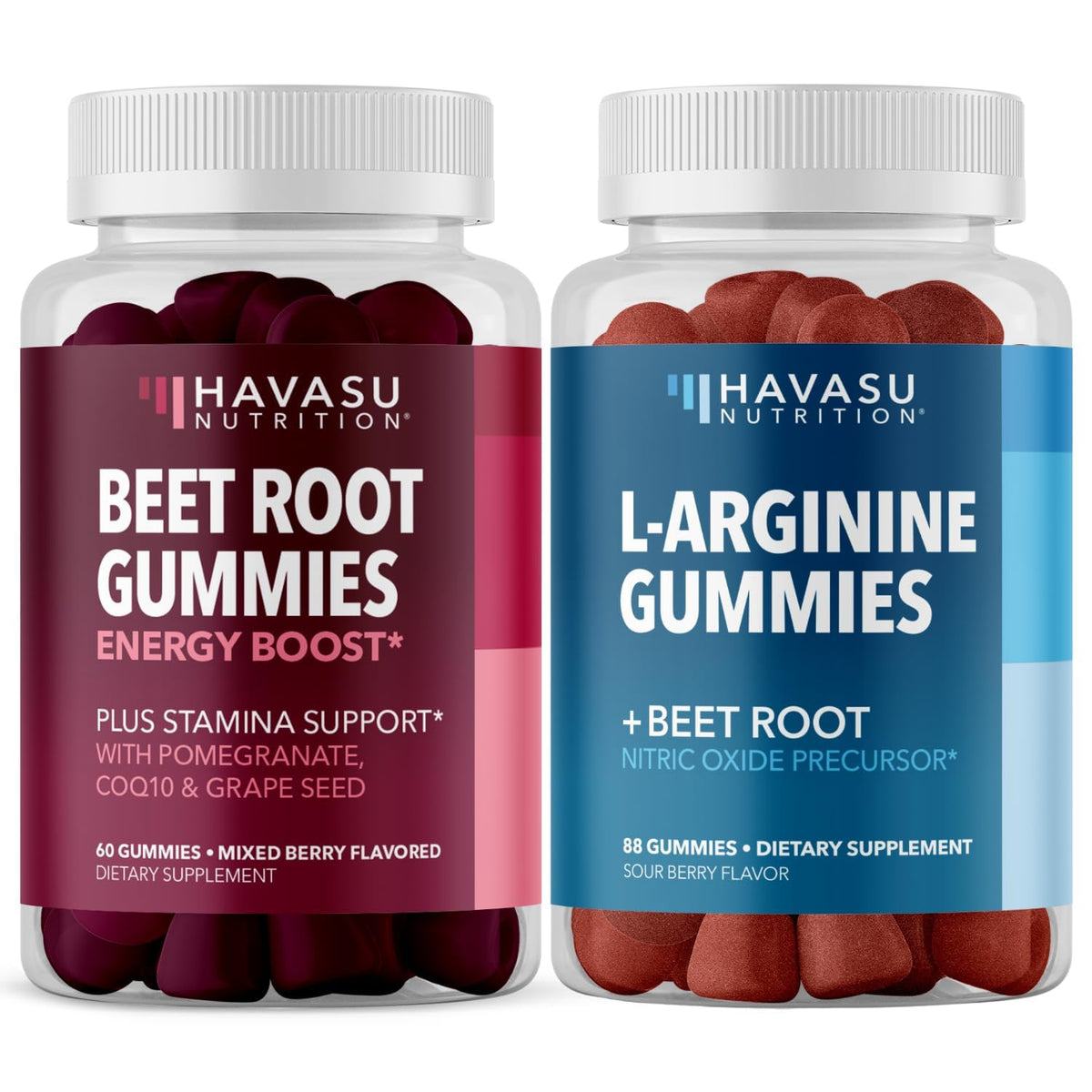 Beet Root Gummies + L-Arginine Gummies Bundle A40269