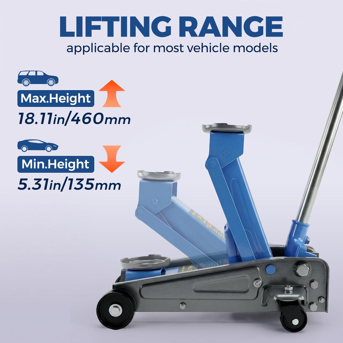 3Ton Hydraulic Floor Jack X954