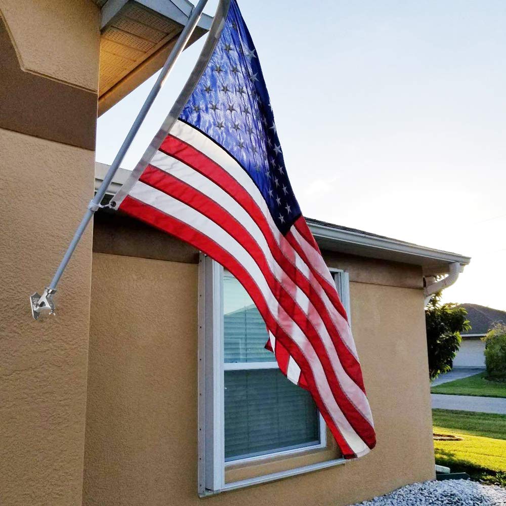 Two Position Stainless Steel Flag Pole Holder 1-1/4 inch A113622