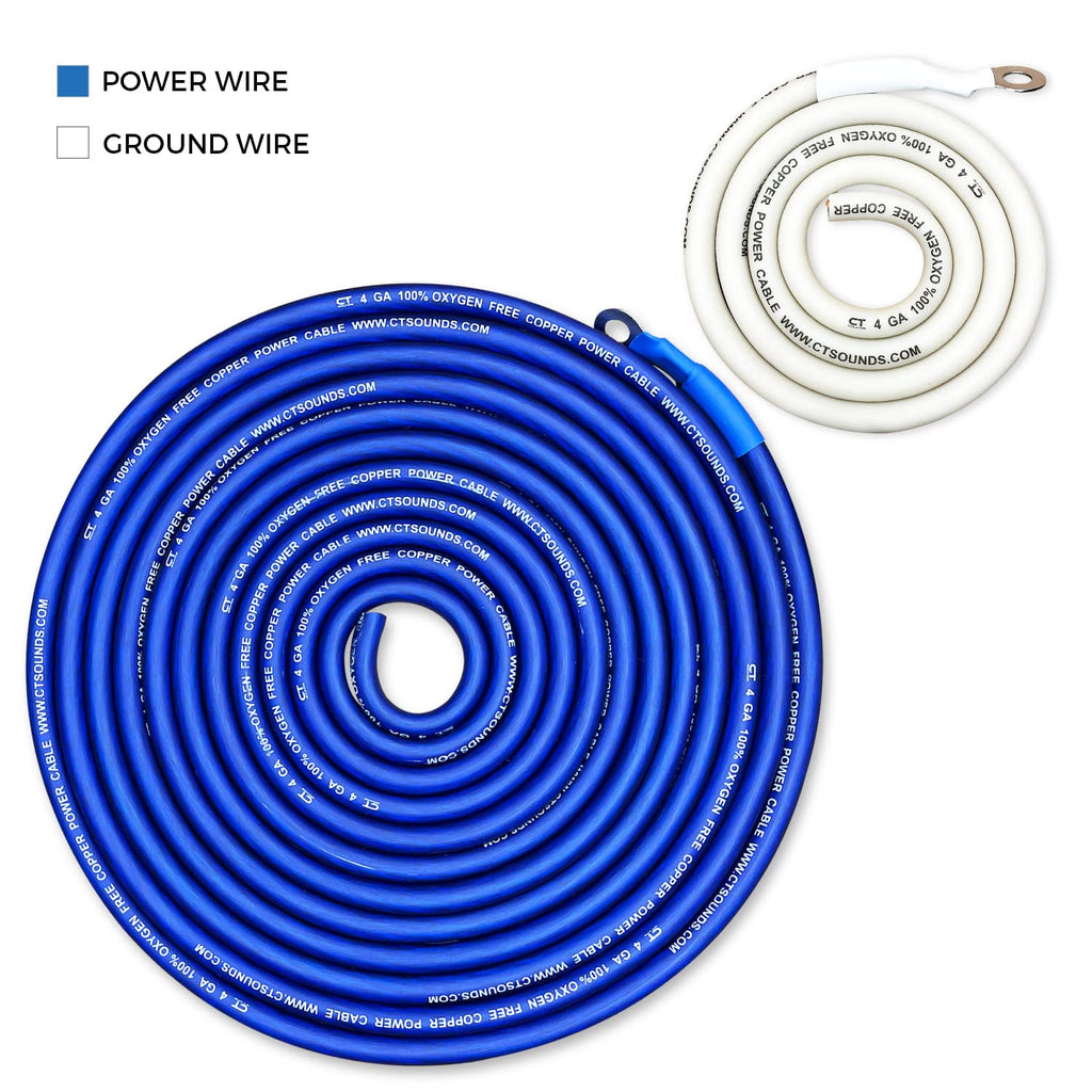 4 Gauge OFC Amp Wiring Install Kit G94669