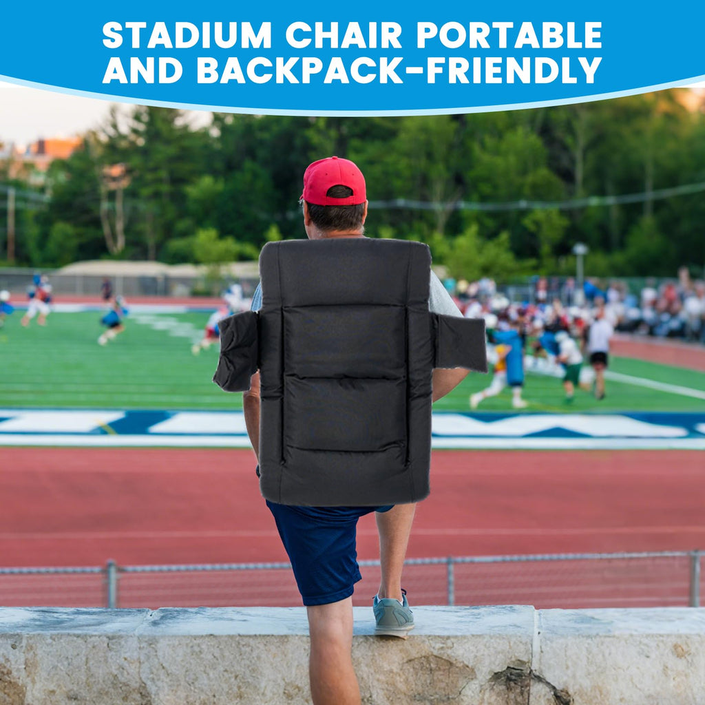 4.7" Extra Thick Stadium Seats for Bleachers with Back Support Z54914
