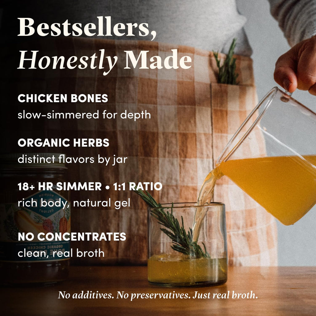 Chicken Bone Broth Variety Pack 4-Pack H163402