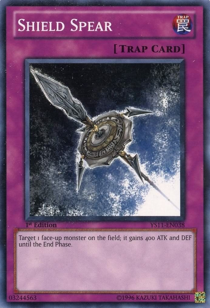Yu-Gi-Oh! Shield Spear 1st Edition Common F4788
