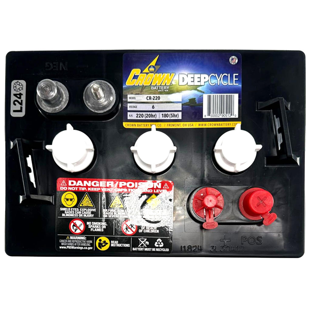 6V 220Ah Deep-Cycle Battery Set of 4 W901862