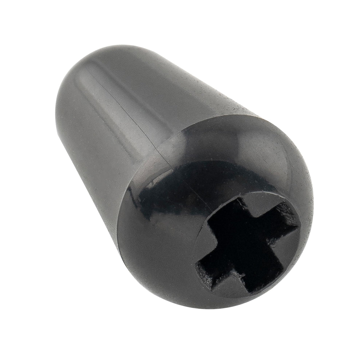5-Way Guitar Pickup Lever Switch Tips Black 2Pcs R4782