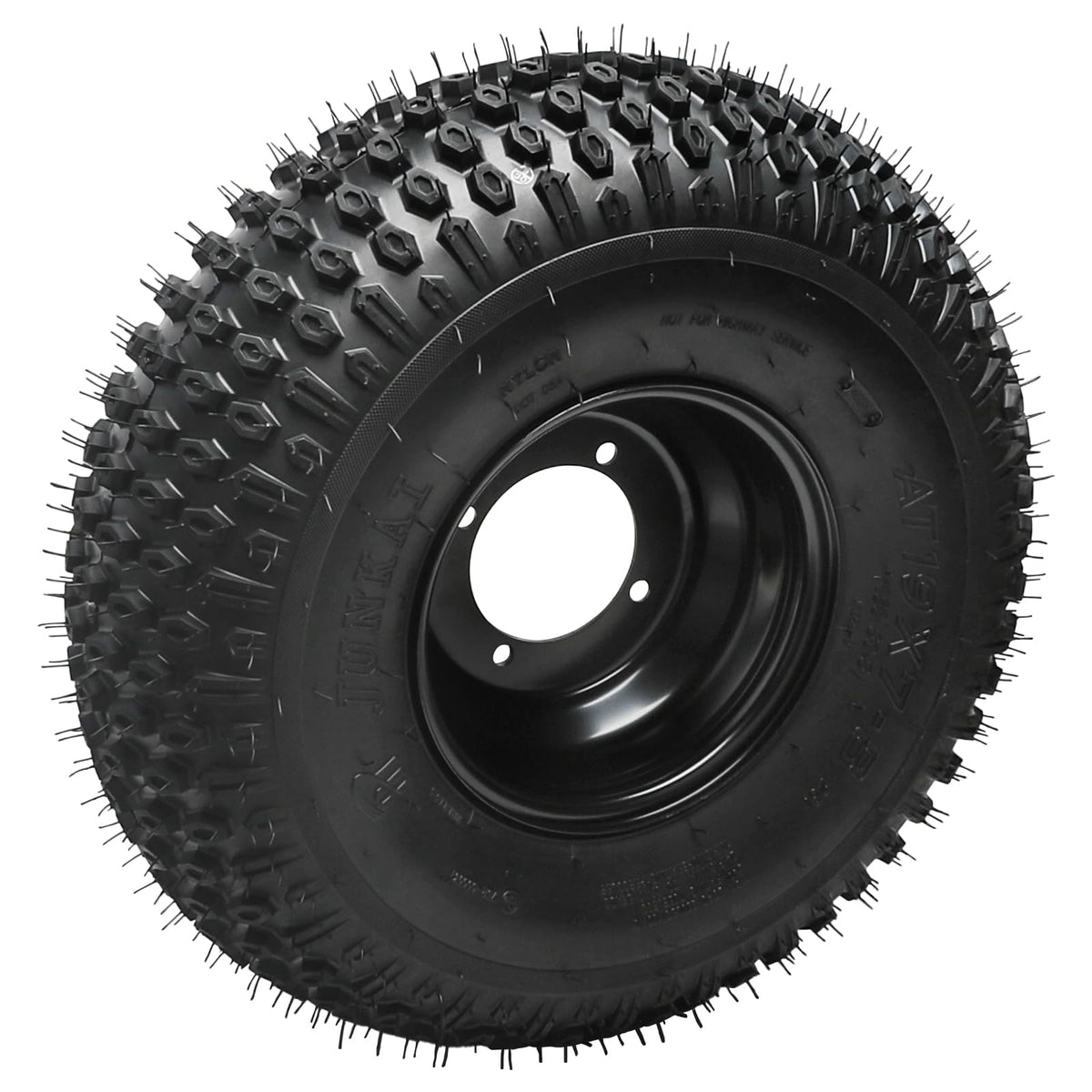 4 Pack 19x7-8 Off-Road Tire & Wheel Combo Tubeless 4-Ply H6428