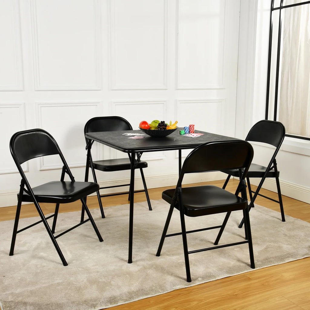 Black Folding Card Table G63425