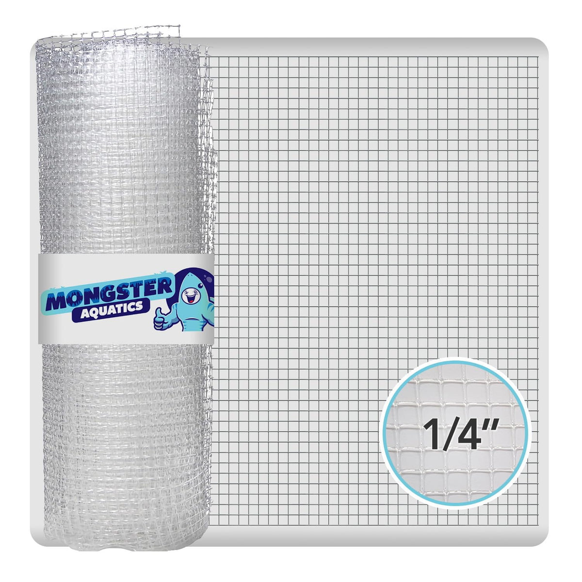 Aquarium Mesh Lid Clear Netting Top Cover 4x5 ft H14500
