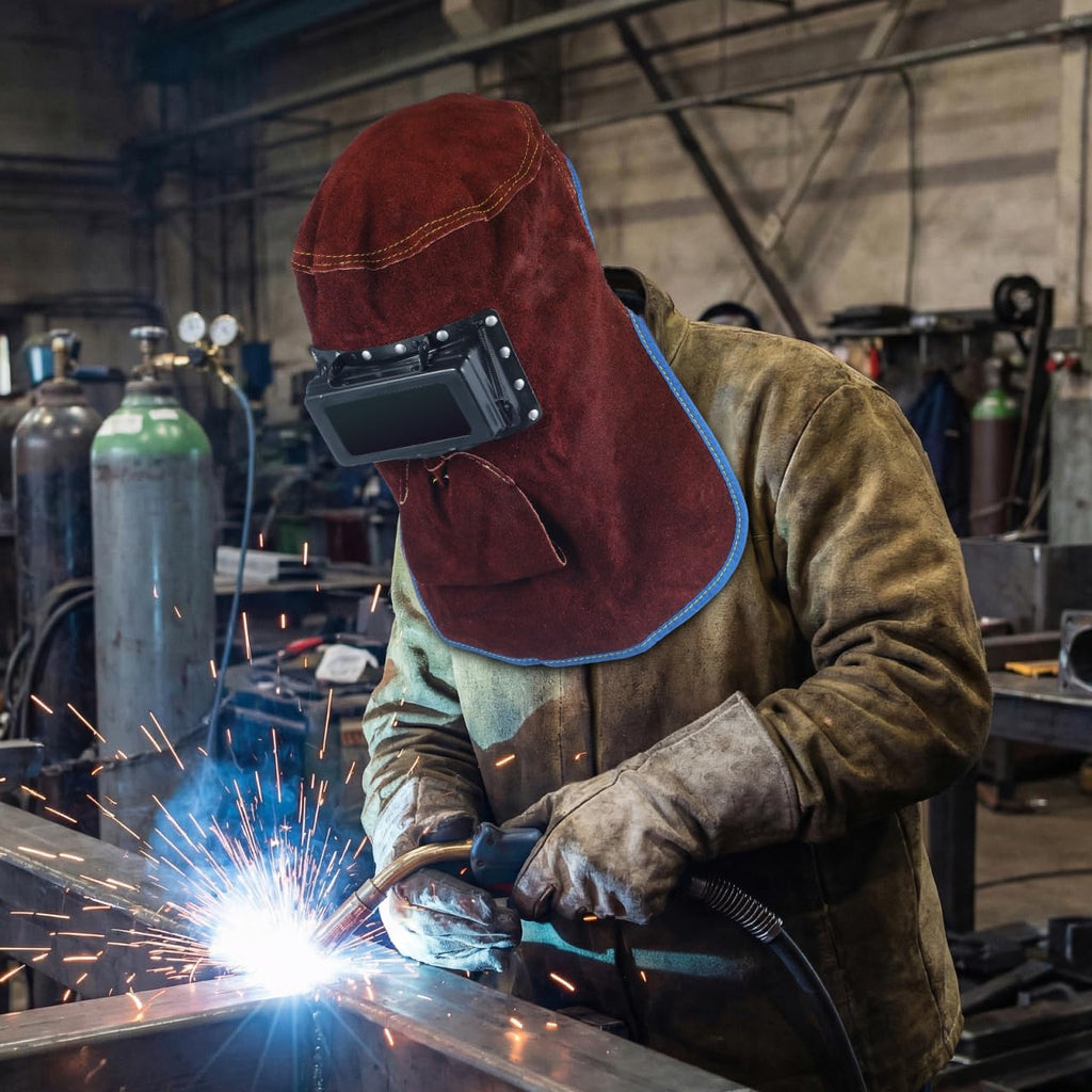 Welding Helmet Mask with Flip Open Lens A535094