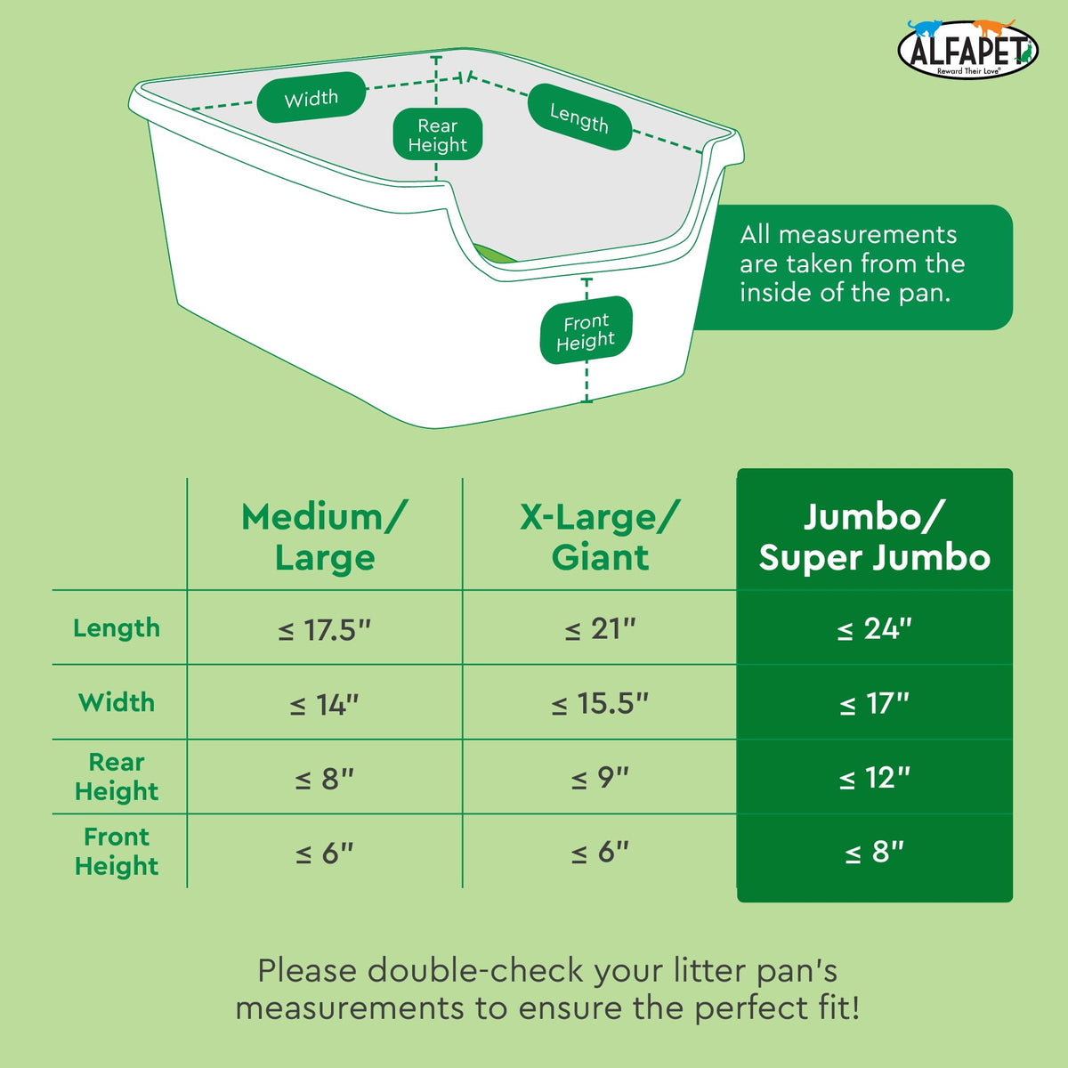 Elastic Cat Litter Box Liners, 13 Count Super Jumbo K5121