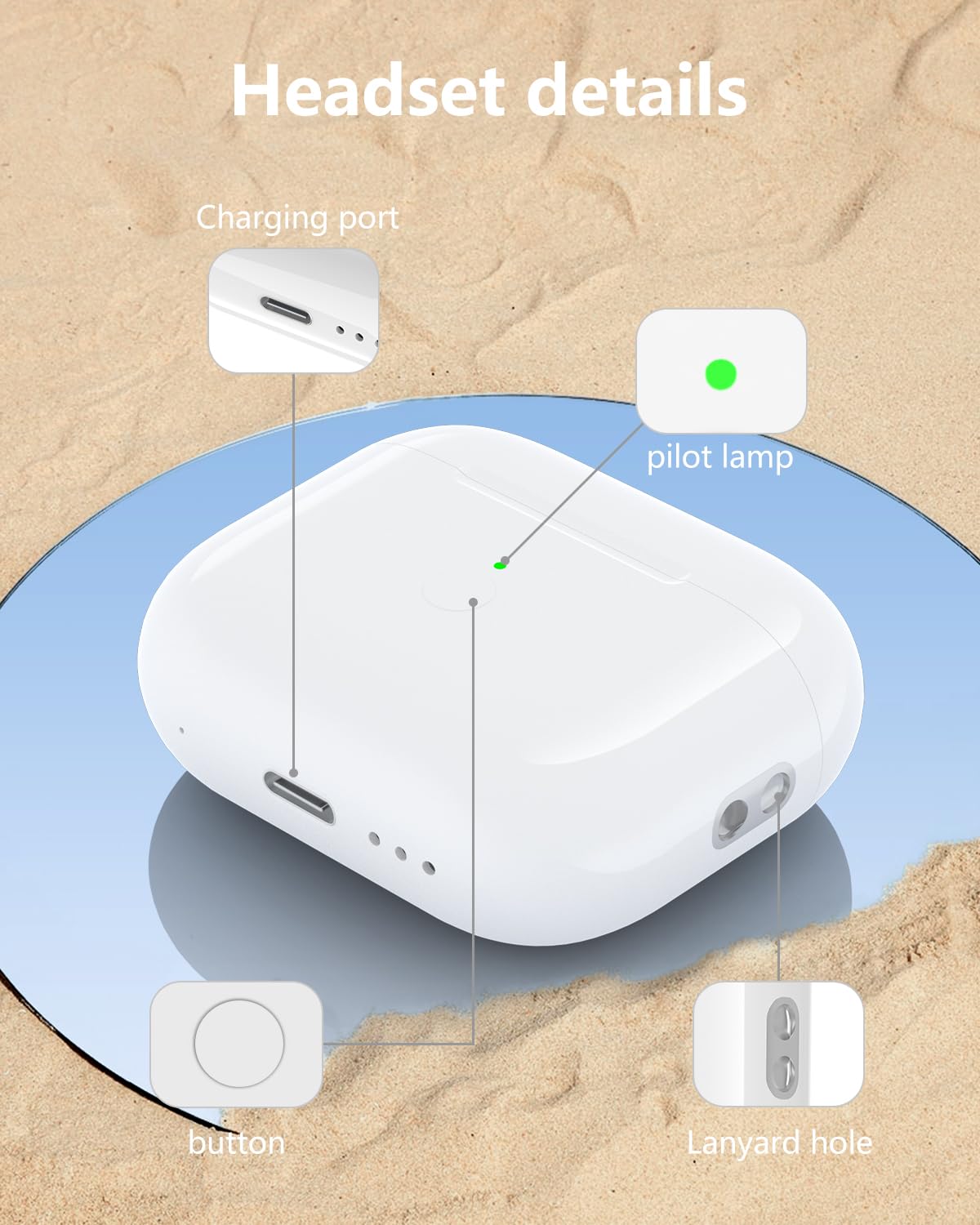 Wireless Charging Case for AirPods 3rd Generation D827