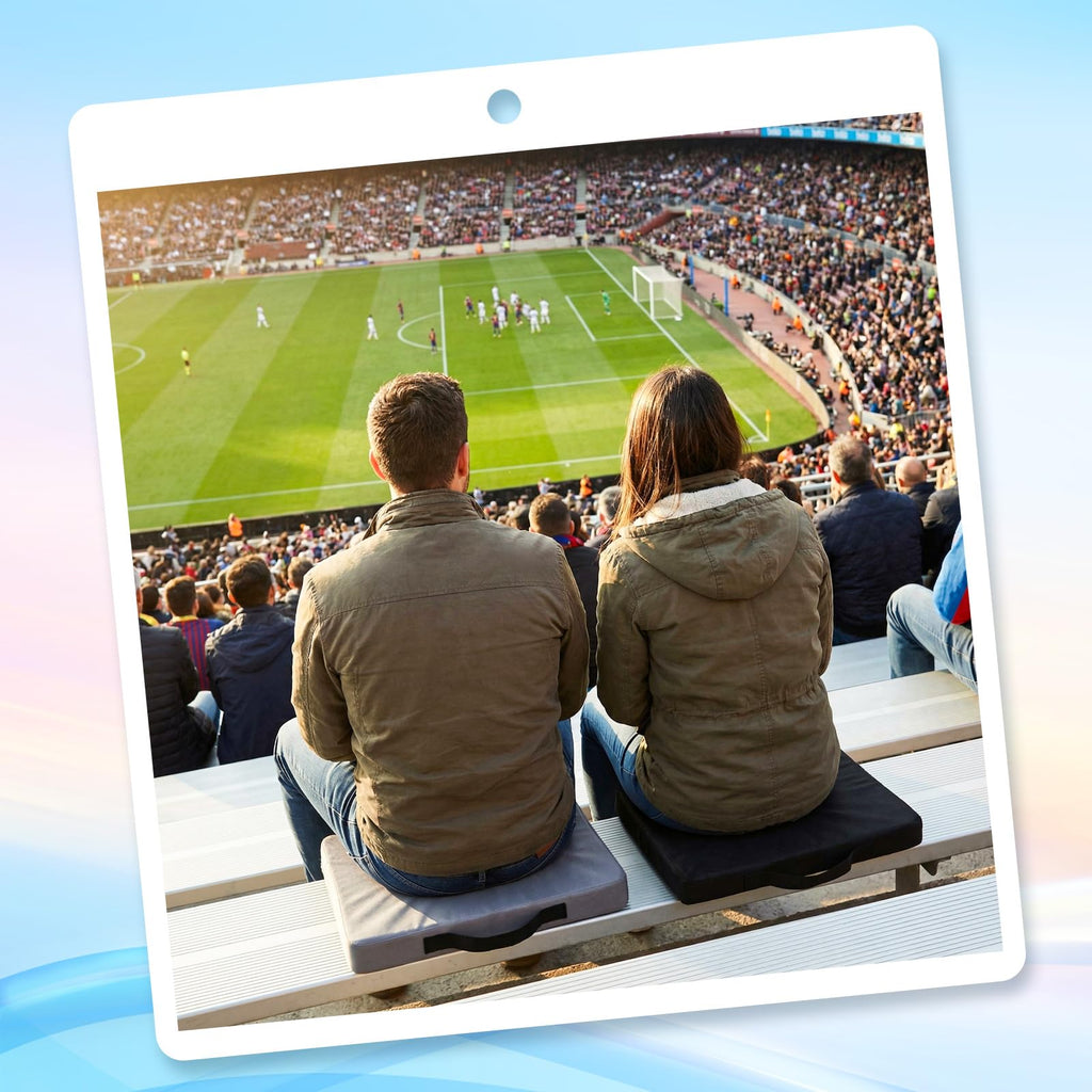 2 Pcs Stadium Seat Cushions with Handle U3958