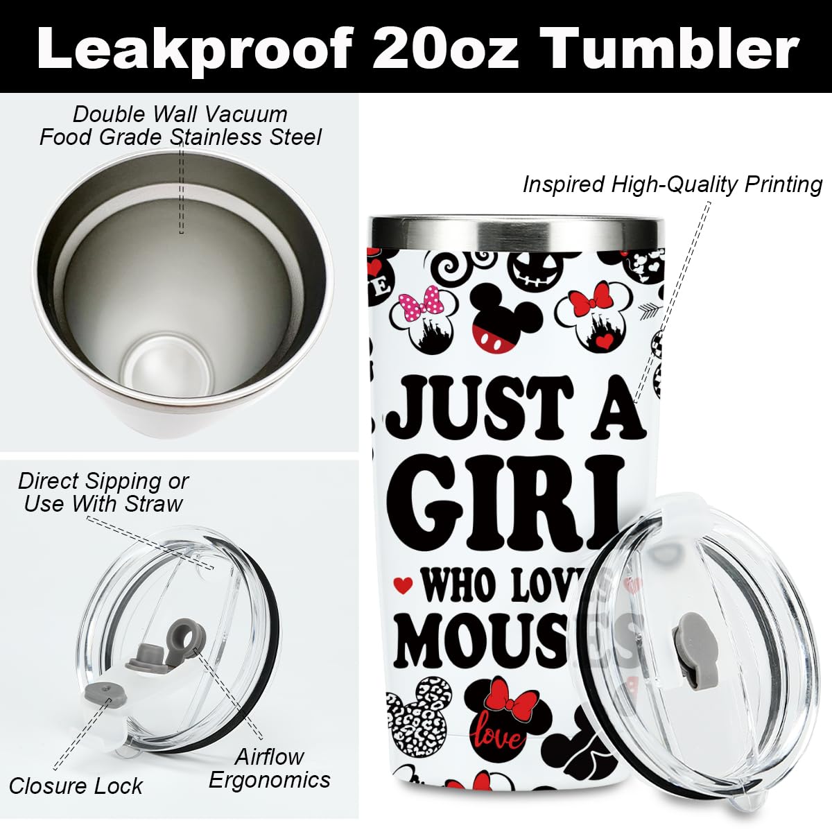20 oz Stainless Steel Insulated Tumbler B242