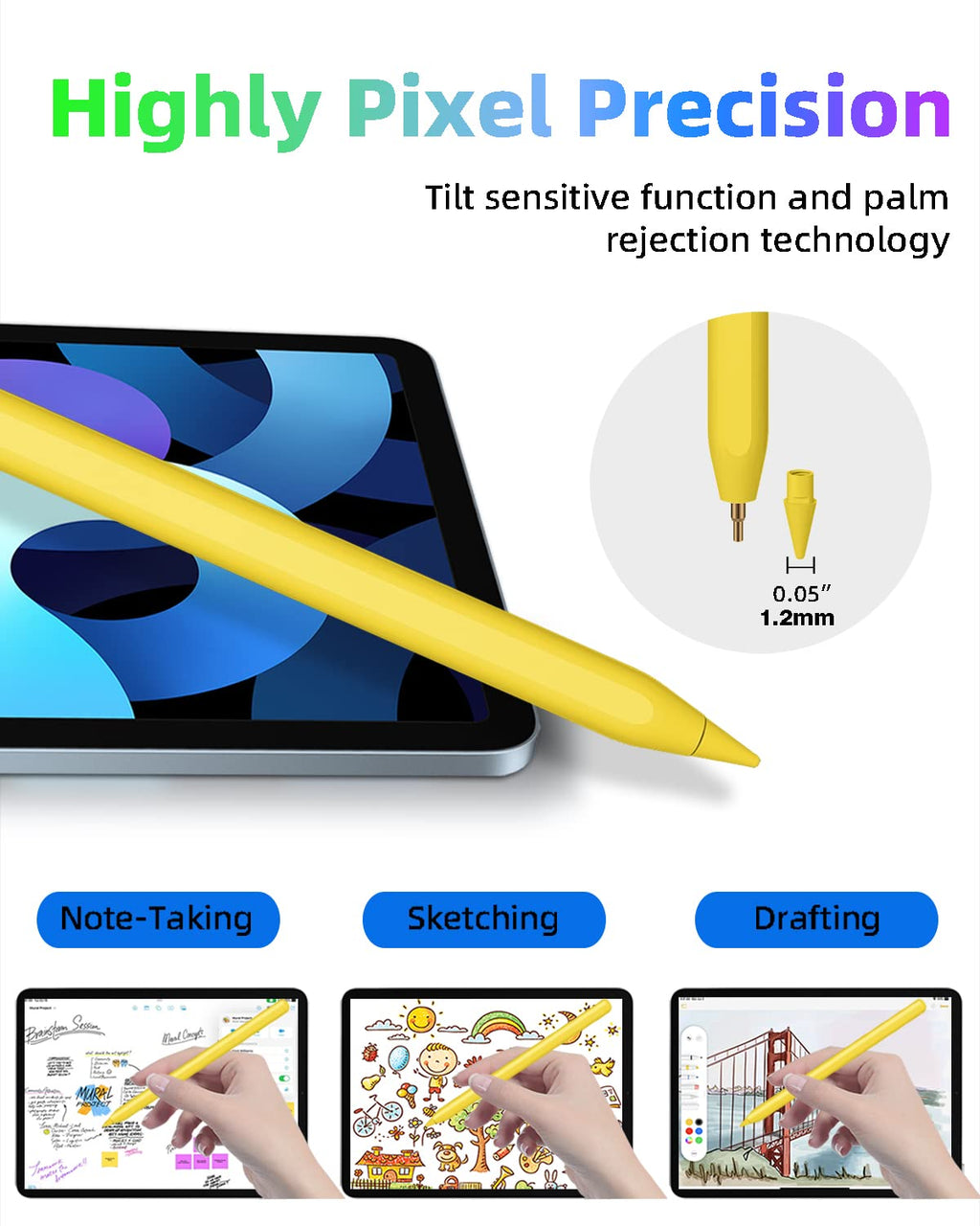 2nd Generation Magnetic Wireless Charging Stylus Pen Y56574