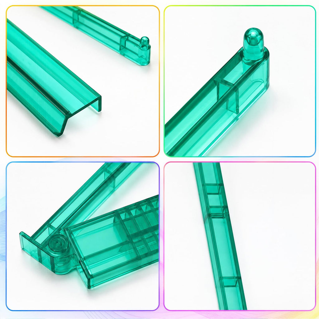 Non-Slip Mahjong Racks with Pushers Set W74331