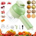 4 in 1 Handheld Electric Vegetable Cutter Set D690575