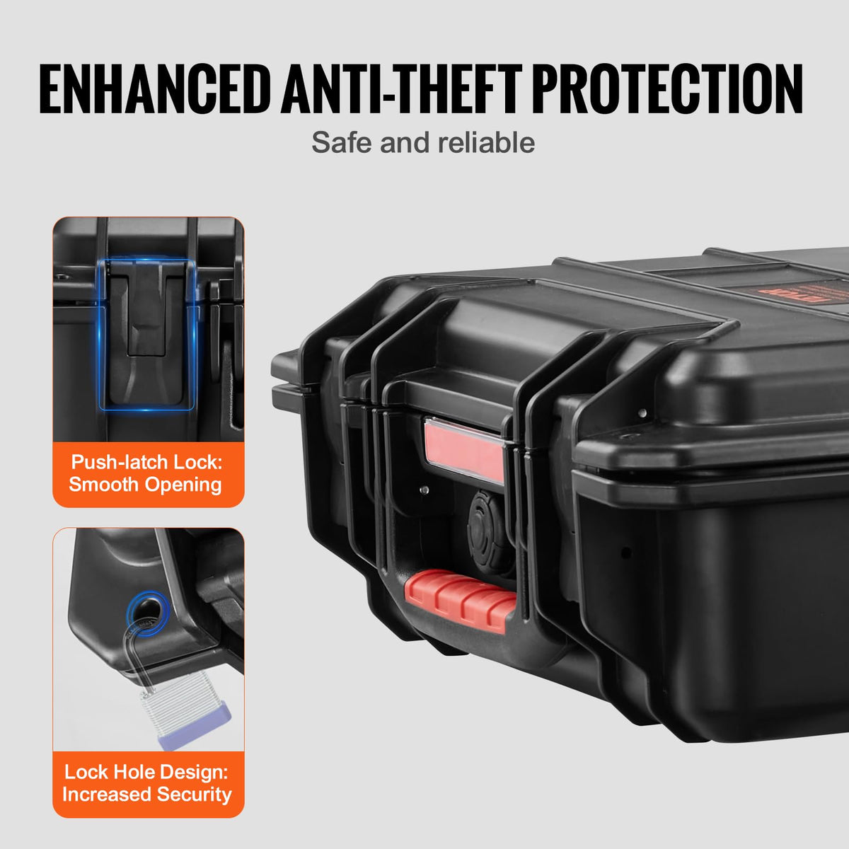 IP67 Waterproof Hard Case with Pre-cut Foam H2870