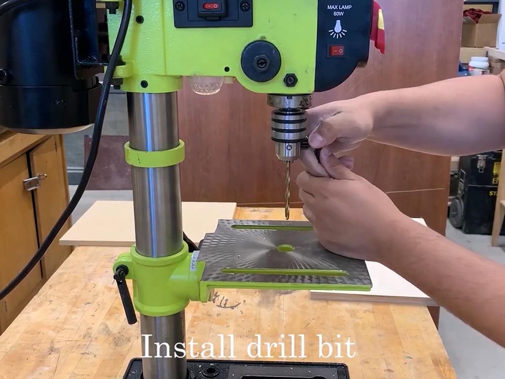10-Inch 5-Speed Benchtop Drill Press Q42208
