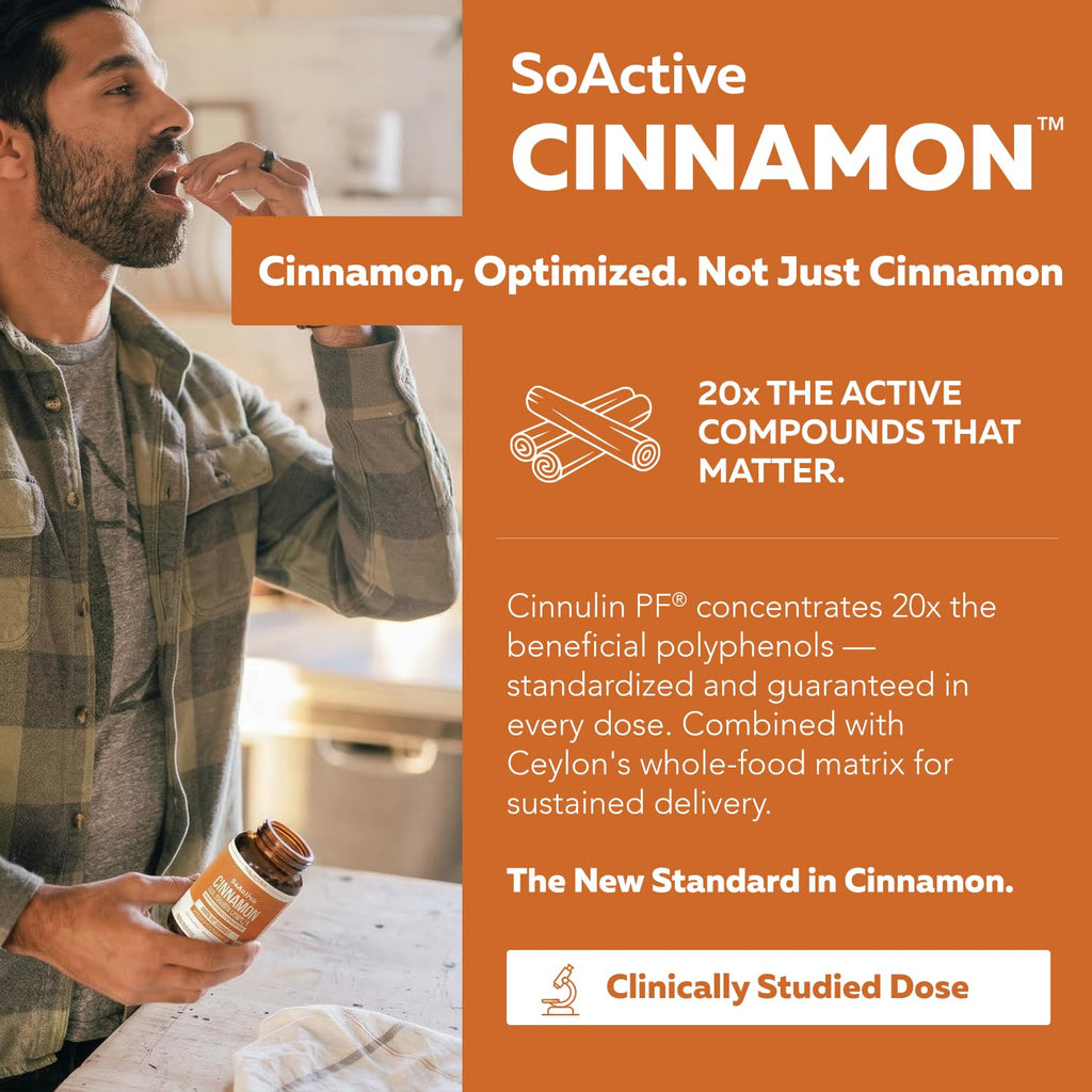 Cinnamon 1000mg Extract 60 Vegan Capsules L484052