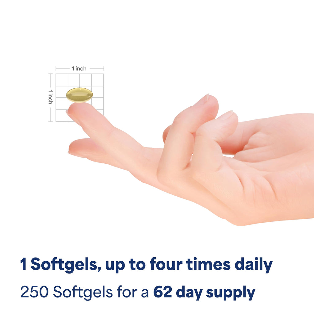 Odorless Garlic 10mg 250 Softgels X933240
