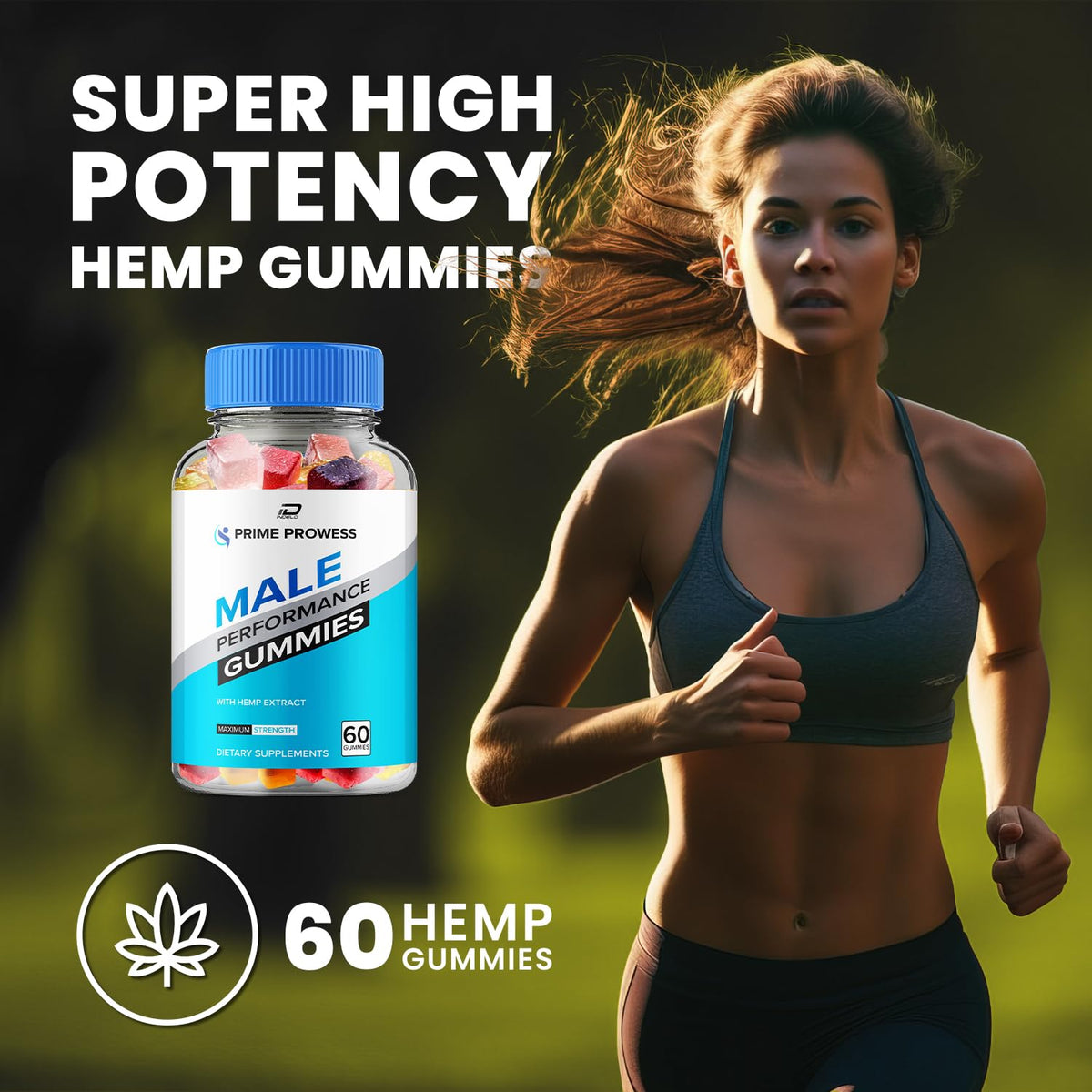 Hemp Gummies 5 Pack 300 Gummies B415