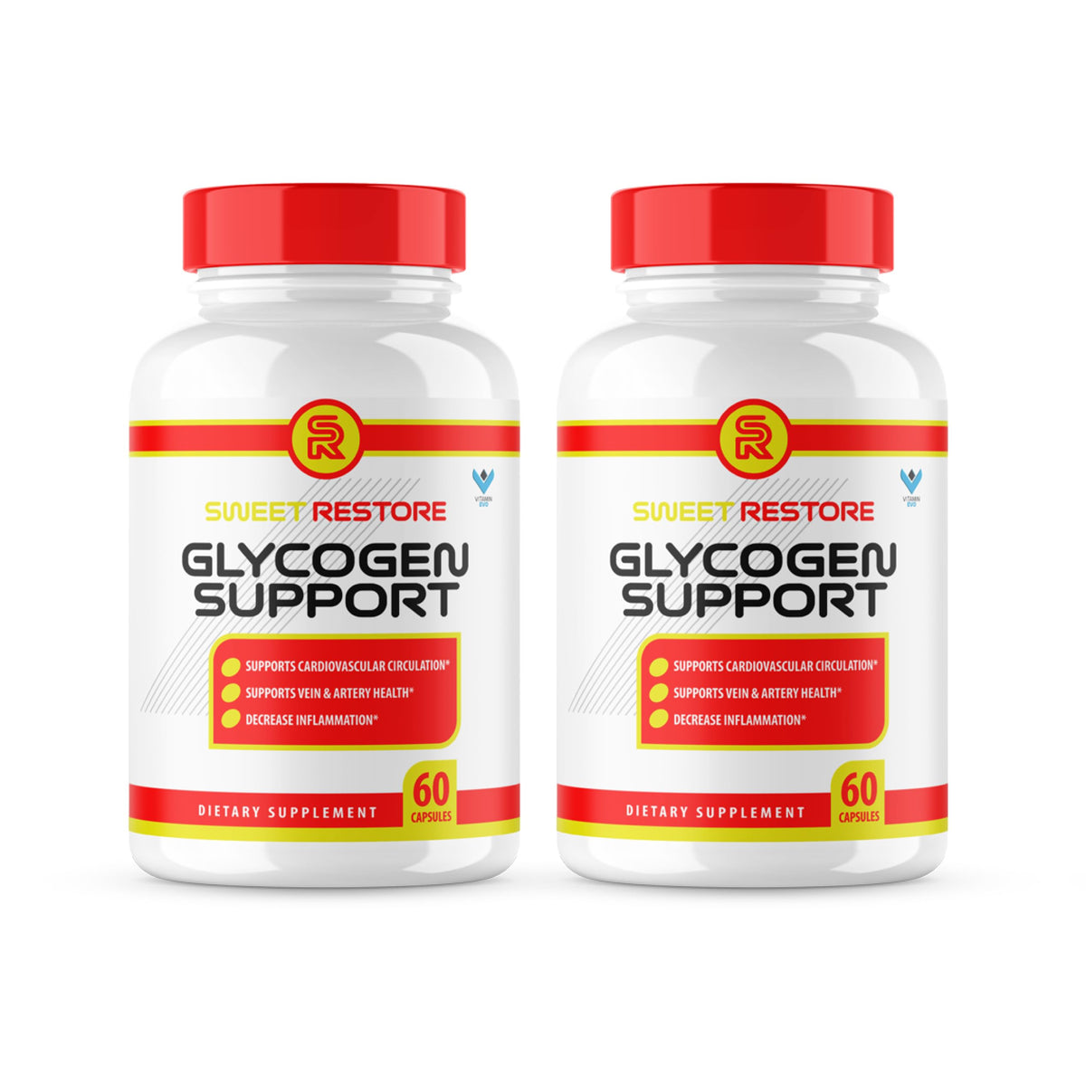 2 Pack Glycogen Support Capsules B84792
