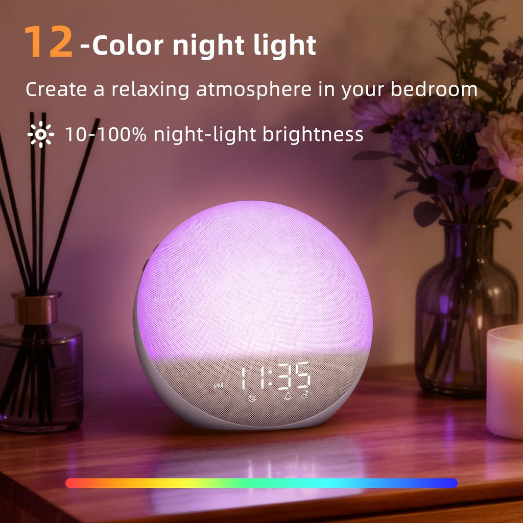 Sunrise Alarm Clock White Noise Machine M240