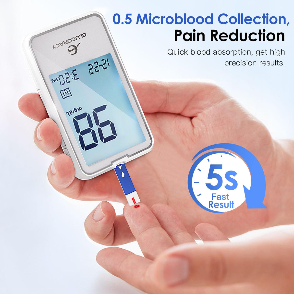 Blood Glucose Test Strips, 100 Strips M20132