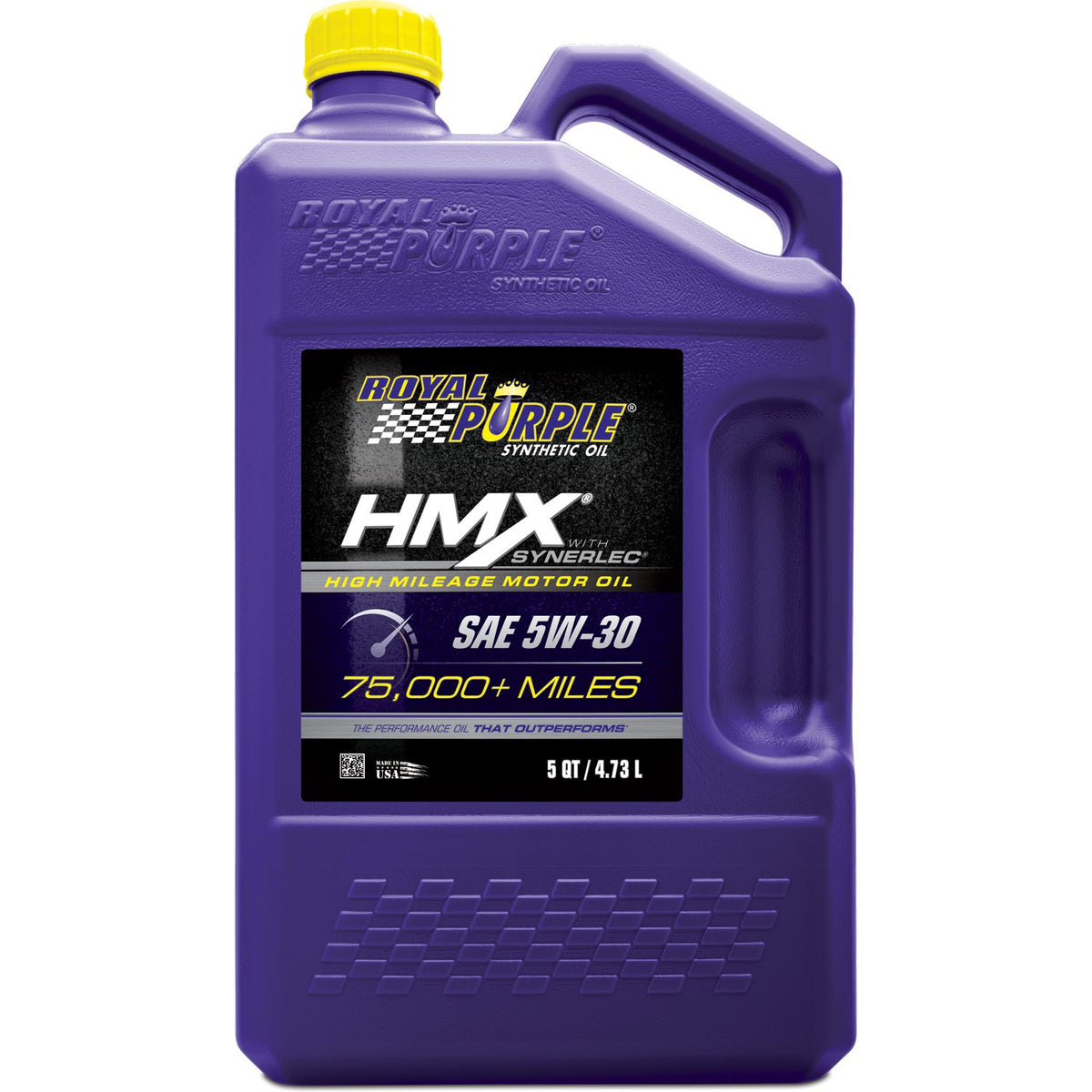 Purple 5W-30 High-Mileage Synthetic Motor Oil 5 Quart C69707