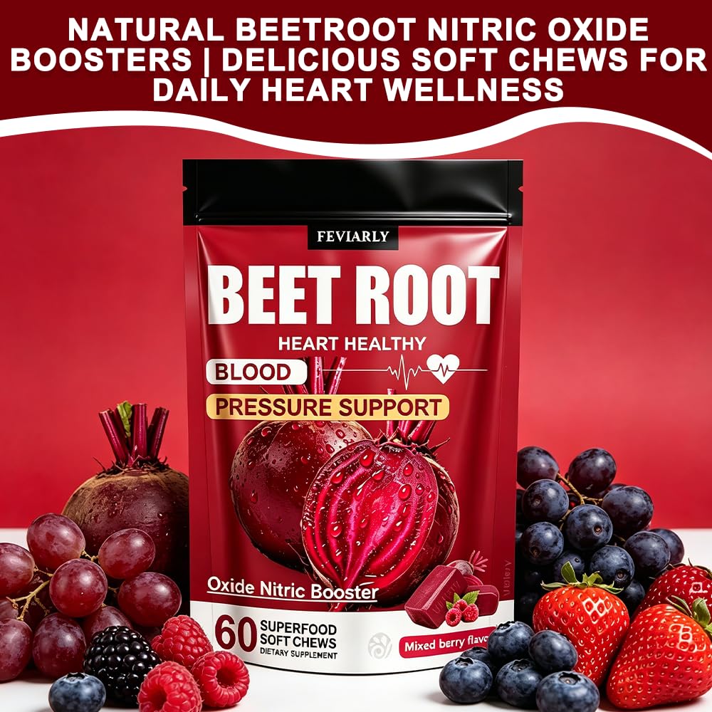 Beet Root Soft Chews 60 Count Y662