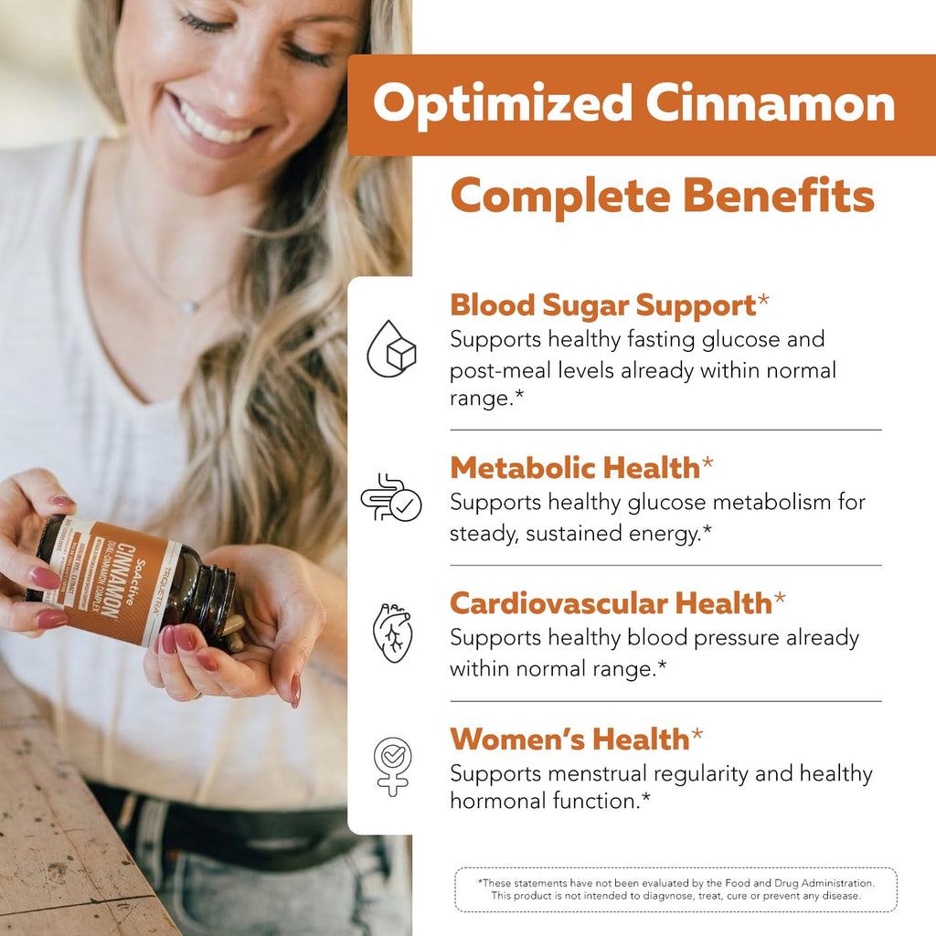 Cinnamon 1000mg Extract 60 Vegan Capsules L484052