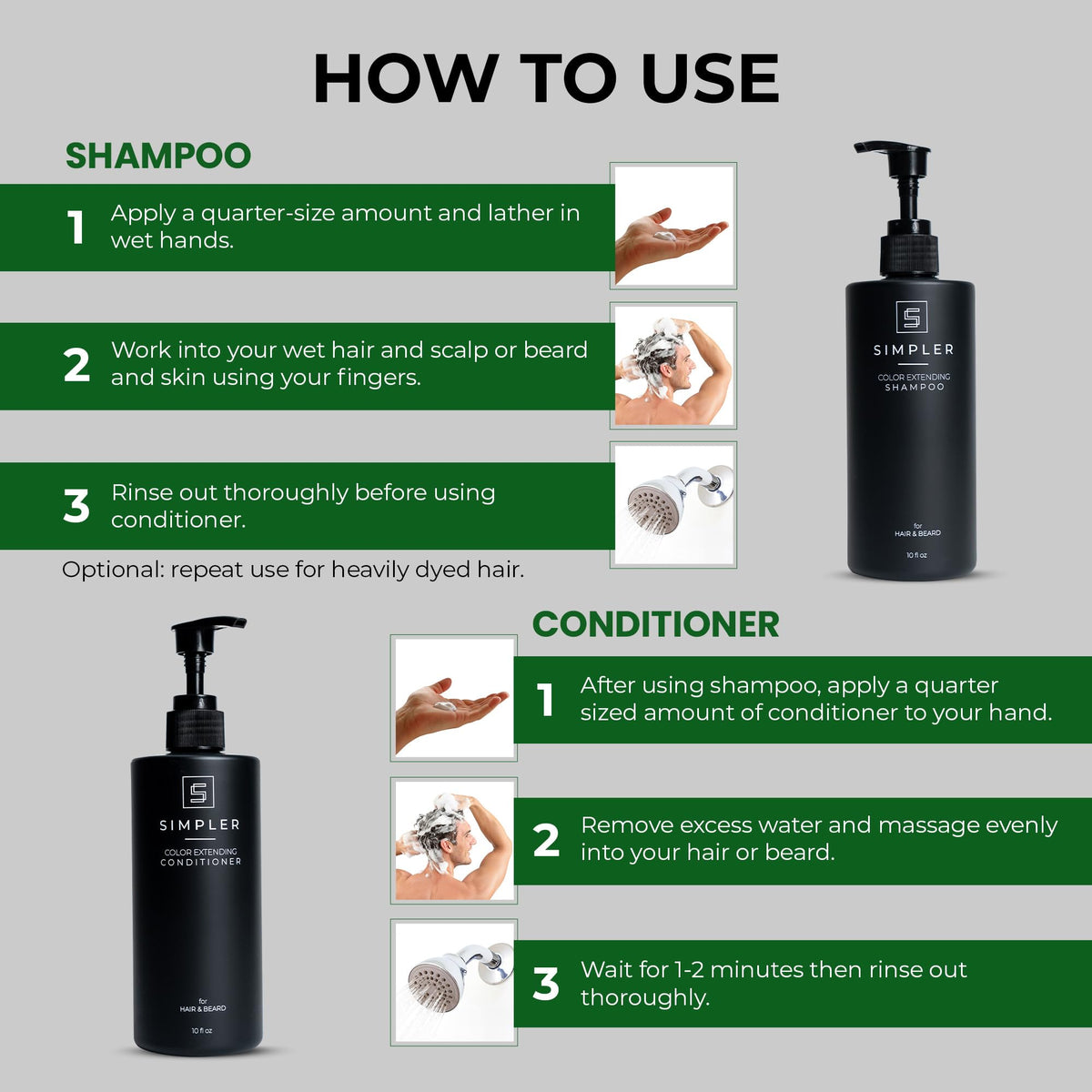 Hair Color Shampoo & Conditioner I5256