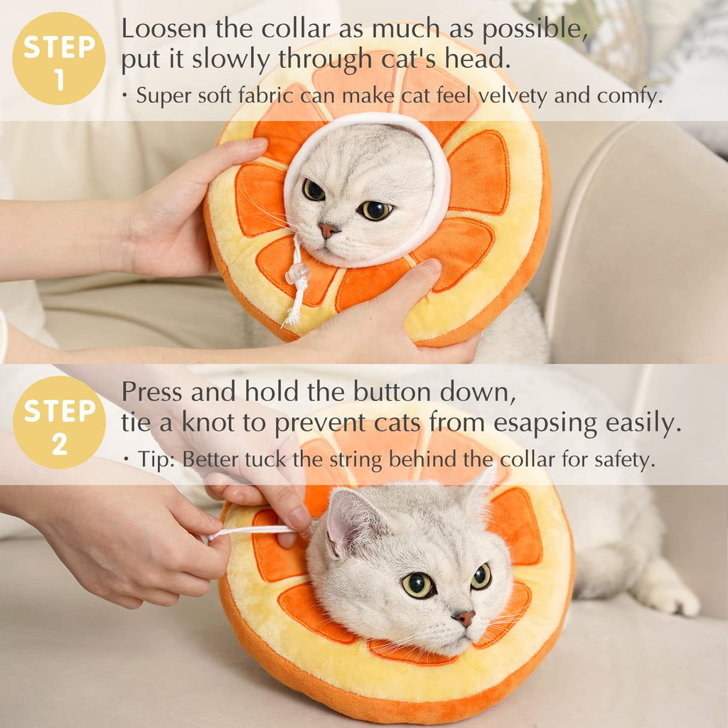 Adjustable Soft Cat Cone Collar Q750583