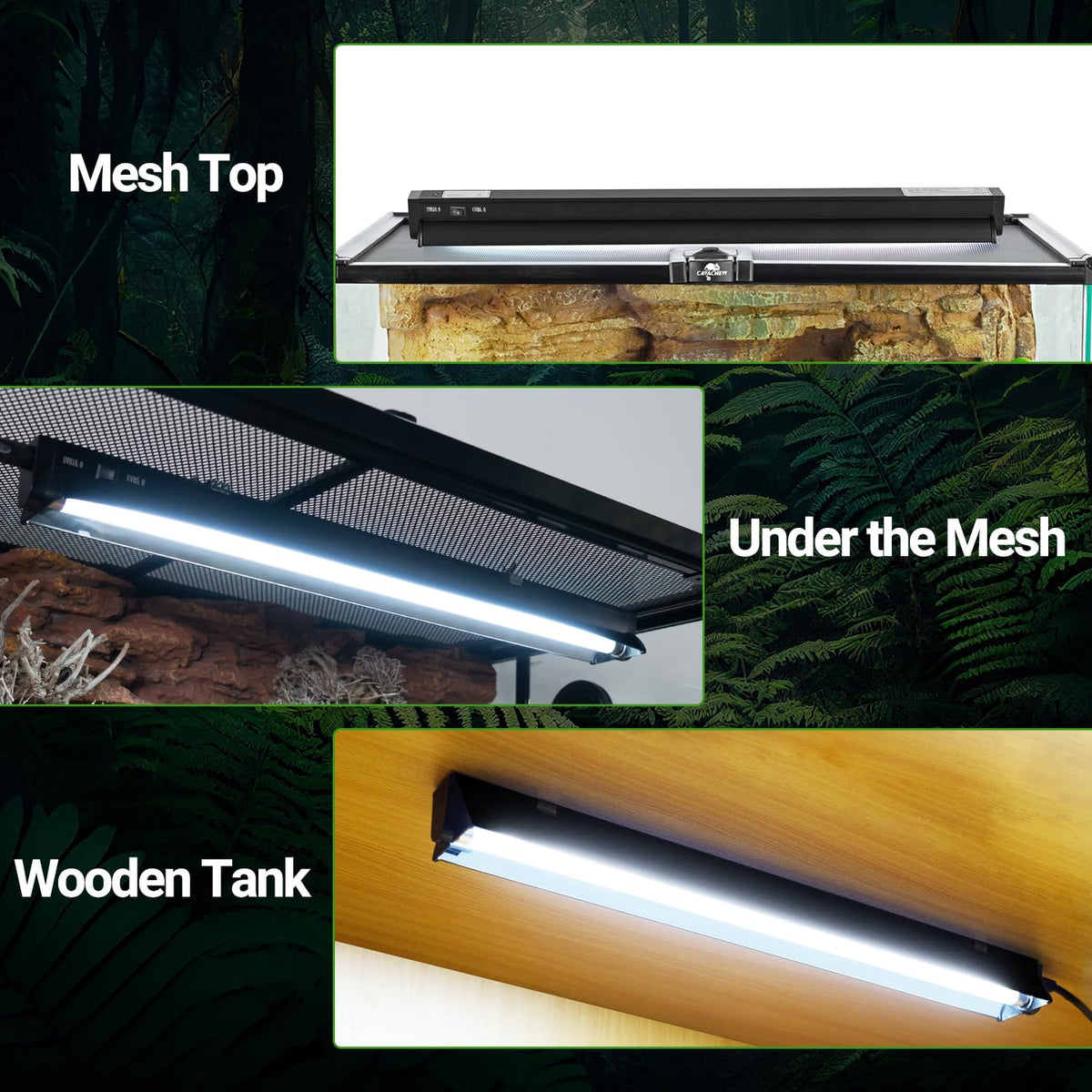 24W T5 UVB Reptile Light Combo Kit A395