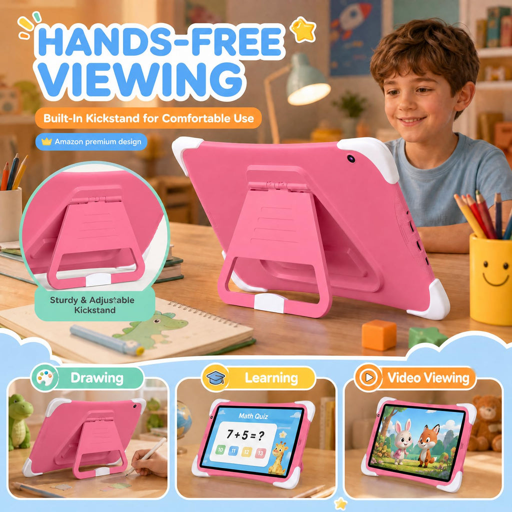 Kids Tablet 10Inch Android with Shockproof Case A1662