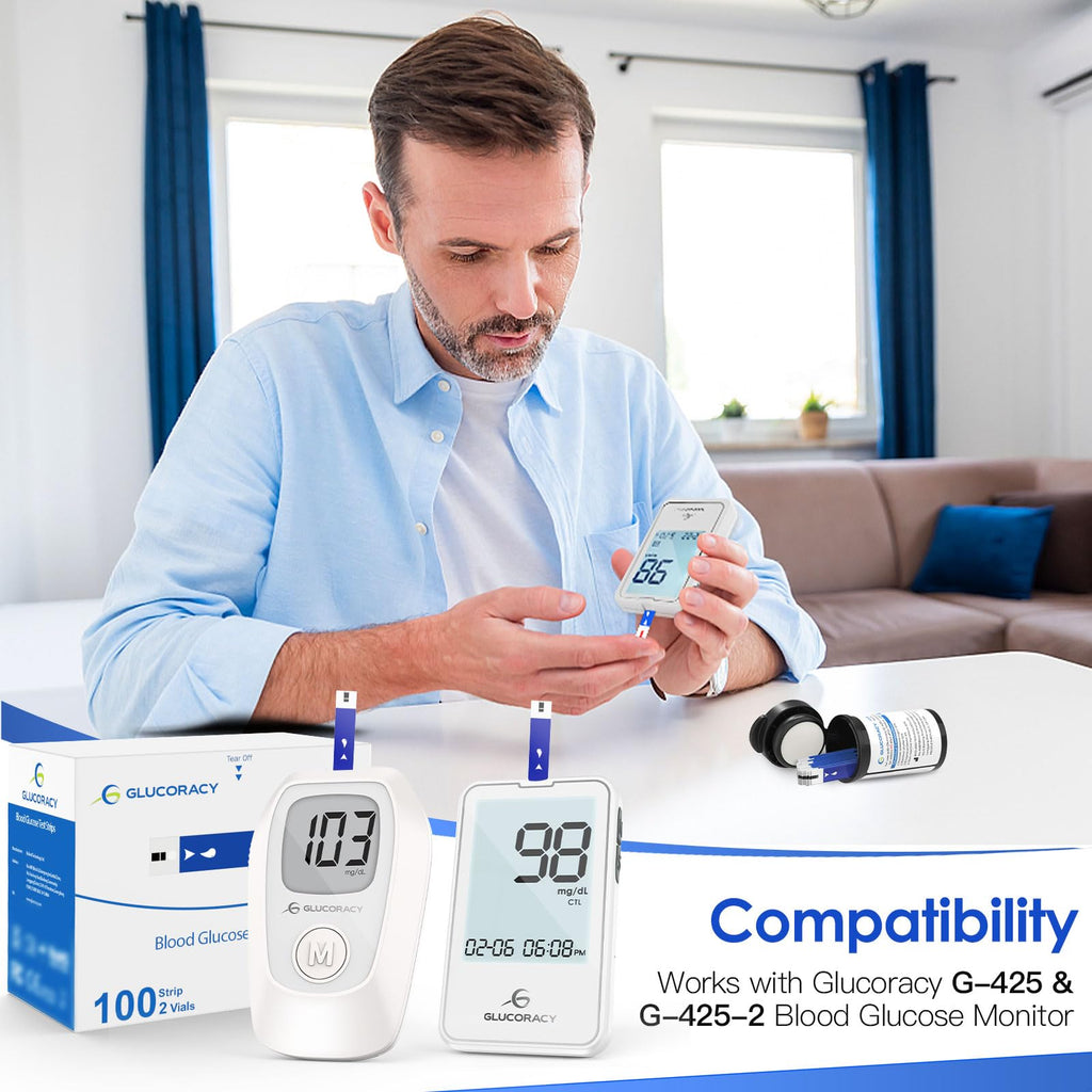 Blood Glucose Test Strips, 100 Strips M20132