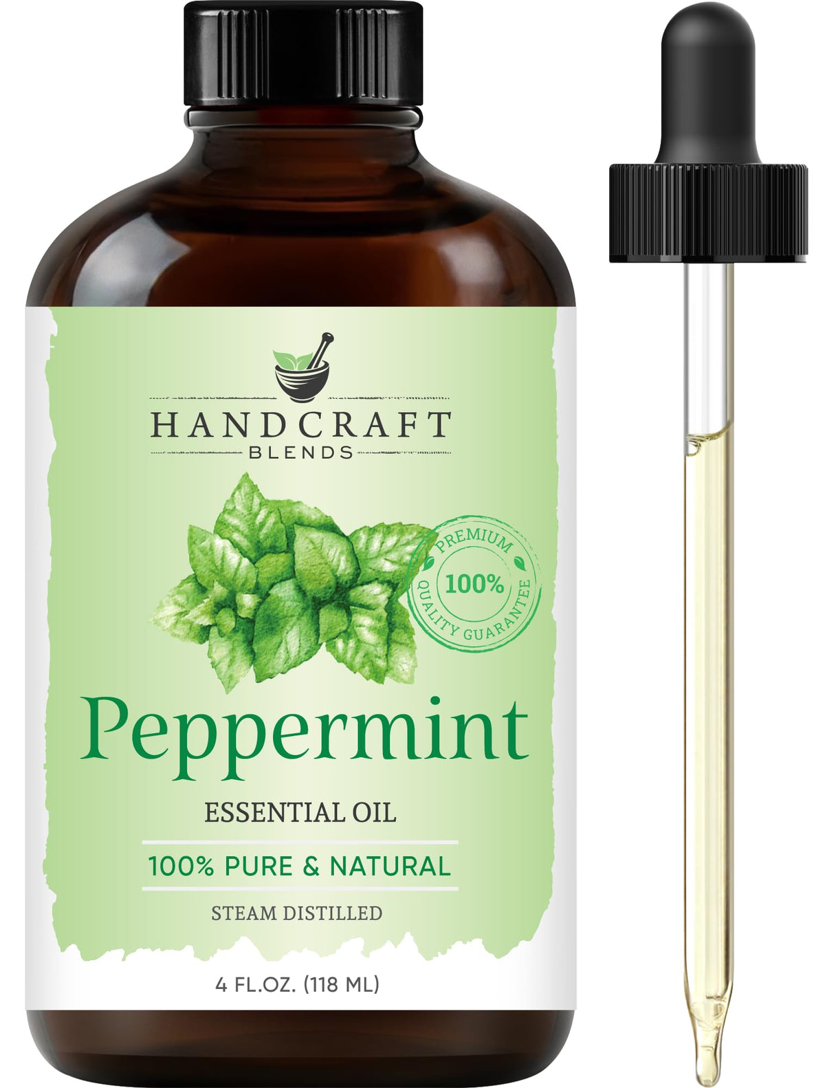 Lemongrass Peppermint Eucalyptus Lavender Essential Oil Set 4 Fl. Oz J93644