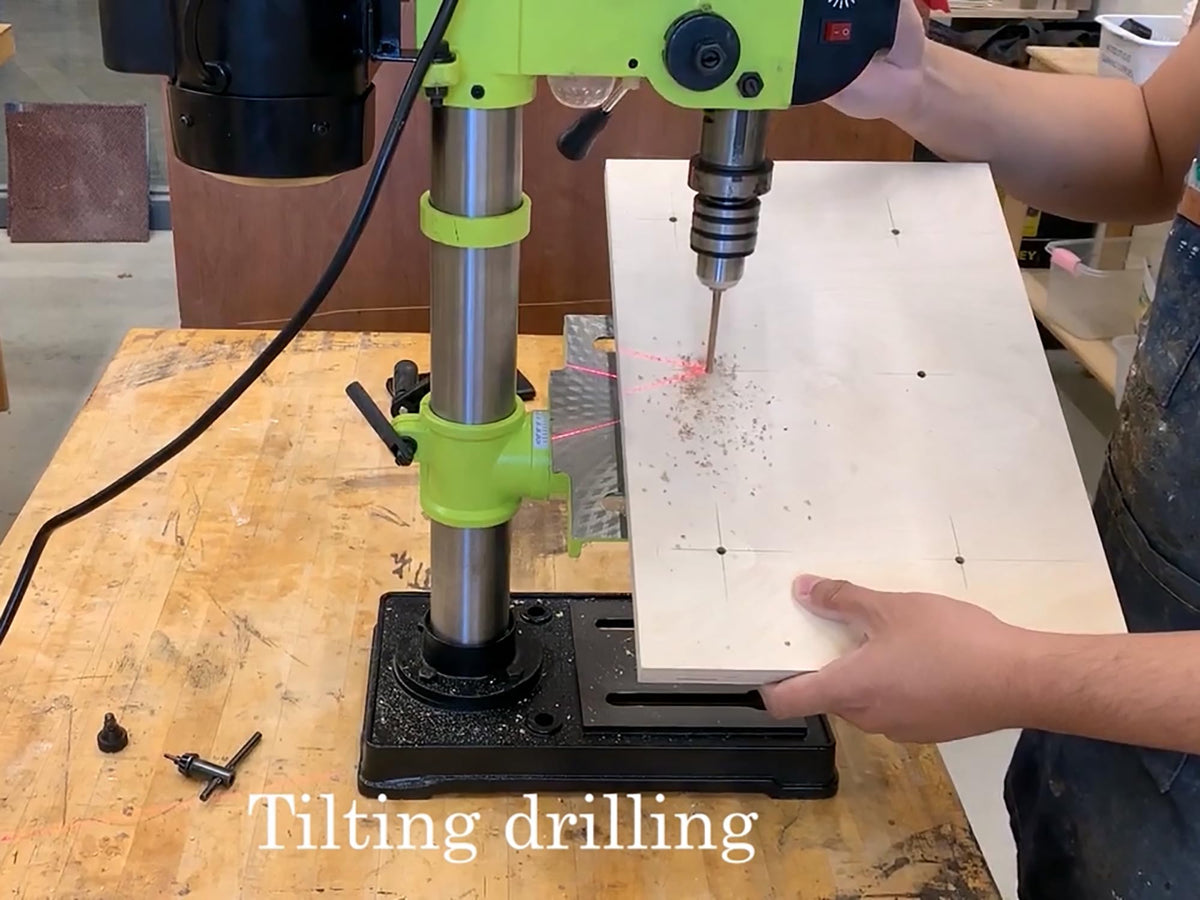 10-Inch 5-Speed Benchtop Drill Press Q42208